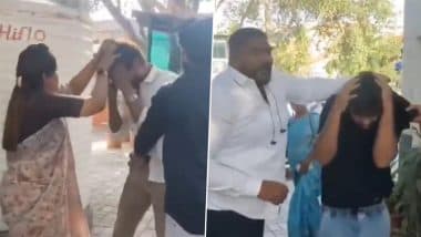Pune Viral Video: рдмреАрдЬреЗрдкреА рдХрд╛рд░реНрдпрдХрд░реНрддрд╛рдУрдВ рдиреЗ рдпреВрдирд┐рд╕реЗрдХреНрд╕ рд╕реИрд▓реВрди рдореЗрдВ рдХреА рддреЛрдбрд╝рдлреЛрдбрд╝, 'рд▓рд╡ рдЬрд┐рд╣рд╛рдж' рдХреЗ рдЖрд░реЛрдк рдореЗрдВ рд╕реНрдЯрд╛рдл рд╕реЗ рдХреА рдорд╛рд░рдкреАрдЯ; рд╕рд╛рдордиреЗ рдЖрдпрд╛ рд╣рдВрдЧрд╛рдореЗ рдХрд╛ VIDEO