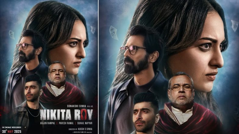 'Nikita Roy': सोनाक्षी सिन्हा की साइकोलॉजिकल थ्रिलर 'निकिता रॉय' का पोस्टर रिलीज, 30 मई को सिनेमाघरों में देगी दस्तक (View Poster)