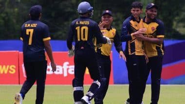 MS vs SAD, Quadrangular T20I Series 2025 Scorecard: рдорд▓реЗрд╢рд┐рдпрд╛ рдиреЗ рд╕рдКрджреА рдЕрд░рдм рдХреЛ рджрд┐рдпрд╛ 161 рд░рдиреЛрдВ рдХрд╛ рд▓рдХреНрд╖реНрдп, рд╕реИрдпрдж рдЕрдЬрд╝реАрдЬрд╝ рдиреЗ рдЦреЗрд▓реА рд╢рд╛рдирджрд╛рд░ рдХрдкреНрддрд╛рдиреА рдкрд╛рд░реА, рдпрд╣рд╛рдВ рджреЗрдЦреЗрдВ рдкрд╣рд▓реА рдкрд╛рд░реА рдХрд╛ рд╕реНрдХреЛрд░рдХрд╛рд░реНрдб