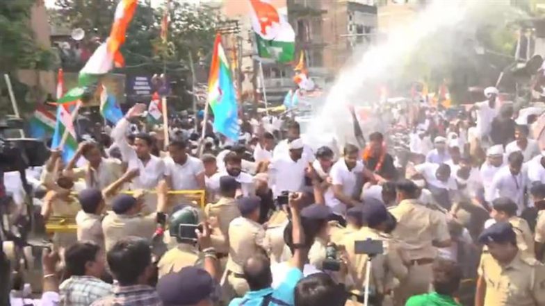 Palayan Roko, Naukri Do Padyatra: बिहार में कांग्रेस की 'पलायन रोको, नौकरी दो पदयात्रा' पर लाठीचार्ज, कन्हैया कुमार समेत कई कार्यकर्ता हिरासत में; VIDEO