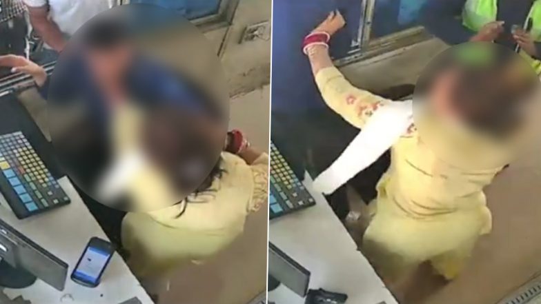 Hapur Toll Plaza Video: हापुड़ के टोल प्लाजा पर मारपीट! महिला ने कैबिन में घुसकर कर्मचारी का गला दबाया और मारे कई थप्पड़, घटना का वीडियो आया सामने