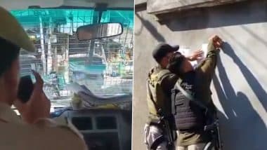 Pahalgam Terror Attack Update: 'इत्तेहाद-उल-मुस्लिमीन और अवामी एक्शन कमेटी से दूरी बनाए रखें': श्रीनगर पुलिस ने जारी की चेतावनी, लाउडस्पीकर से किया ऐलान (Watch Video)