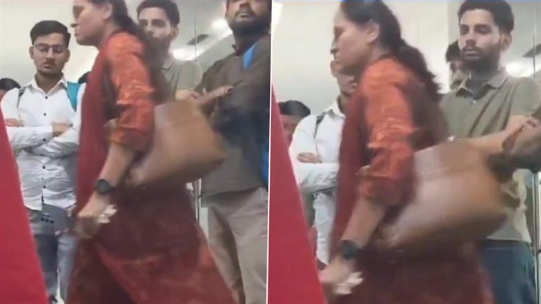 Viral Video: दिल्ली स्कूल ऑफ जर्नलिज्म की डायरेक्टर भारती घोरे ने छात्रों के साथ किया दुर्व्यवहार, बोली- 'जूते से पीटूंगी'