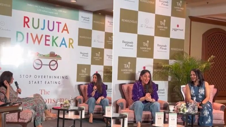 The Common Sense Diet Book Launch: न्यूट्रीशन और वेलनेस एक्सपर्ट रुजुता दिवेकर की बुक लॉन्च पर पहुंची करीना कपूर खान, बताया हफ्ते में 5 बार खा सकती हैं ये डिश