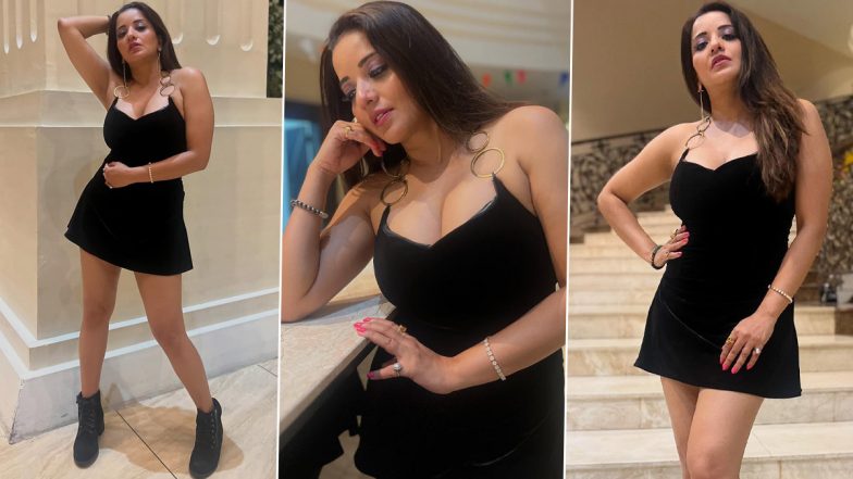 Monalisa Sets Friday Mood on Fire: मोनालिसा ने शेयर की बोल्ड तस्वीरें, फैंस ने लुटाया प्यार (View Pics)