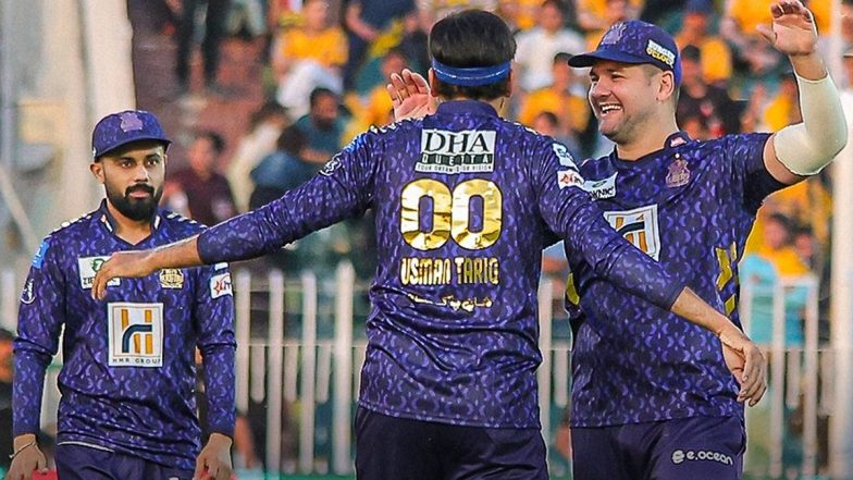 Quetta Gladiators Beat Karachi Kings, PSL 2025 15th Match Scorecard: रोमांचक मुकाबले में क्वेटा ग्लेडियेटर्स ने कराची किंग्स को 5 रनों से हराया, गेंदबाजों ने मचाया कोहराम; यहां देखें KK बनाम QG मैच का स्कोरकार्ड