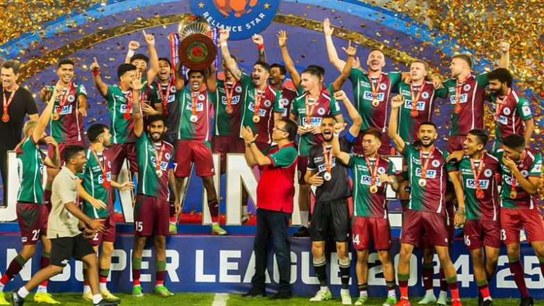 ISL 2024-25: मोहन बागान एसजी फाइनल में बेंगलुरु को 2-1 हराया, जीता इंडियन सुपर लीग का खिताब