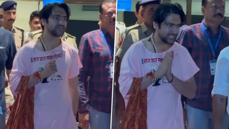 Baba Bageshwar Met Anant Ambani: अनंत अंबानी की पदयात्रा को सपोर्ट करने धीरेन्द्र शास्त्री जामनगर पहुंचे, देखें वीडियो