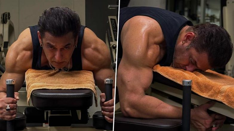 Amid Death Threats Salman Khan Shares Gym Post: जान से मारने की धमकी के बीच सलमान खान का जिम पोस्ट, बोले- 'मोटिवेशन के लिए शुक्रिया' (View Pics)