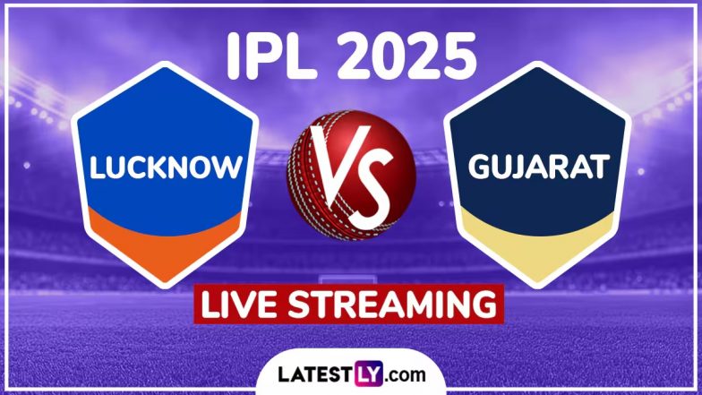 LSG vs GT TATA IPL 2025 Live Streaming: इकाना क्रिकेट स्टेडियम में गुजरात टाइटंस से भिड़ेगी लखनऊ सुपर जाइंट्स, यहां जानें कब, कहां और कैसे देखें लाइव प्रसारण