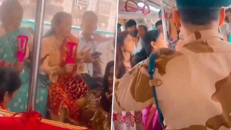 Bhajan in Delhi Metro: महिलाओं के ग्रुप ने दिल्ली मेट्रो में किया भजन, वीडियो वायरल होने के बाद CISF ने की कार्रवाई