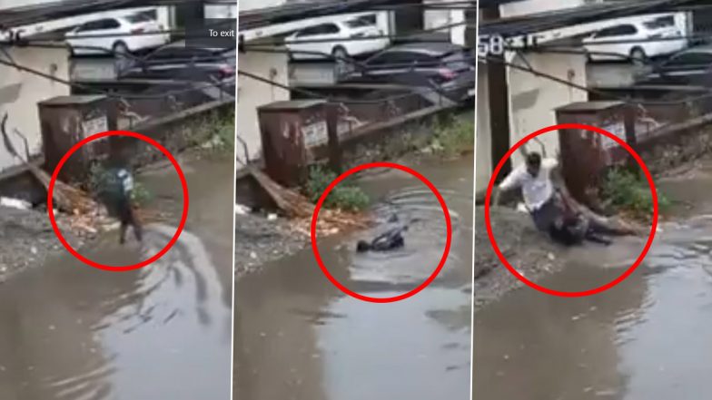 Chennai: अरुंबक्कम में जलभराव वाली सड़क पर बिजली का झटका झेल रहे लड़के को शख्स ने जान पर खेलकर बचाया, देखें वायरल वीडियो