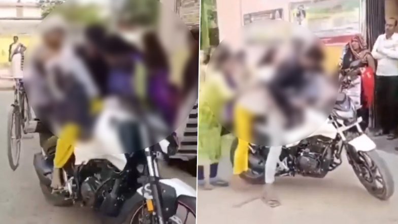 VIDEO: उत्तर प्रदेश की लचर स्वास्थ सुविधा! नहीं मिली एम्बुलेंस तो बहन के शव को भाई और पिता बाइक पर ले जाते दिखे, औरैया का वीडियो देखकर लोगों का पसीजा दिल