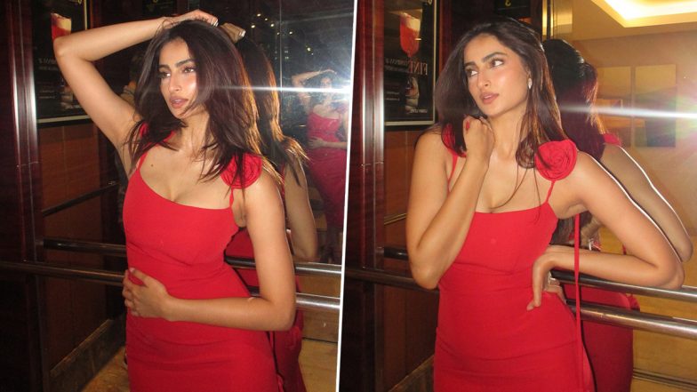 Palak Tiwari Latest Photos: रेड ड्रेस में पलक तिवारी ने दिखाया हुस्न का जलवा, फैंस बोले - 'गॉर्जियस क्वीन' (View Pics)