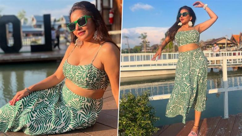 Monalisa Poolside Photos: भोजपुरी स्टार मोनालिसा ने थाईलैंड से शेयर की हॉट तस्वीरें, स्वैग और कॉन्फिडेंस पर फिदा हुए फैंस (View Pics)