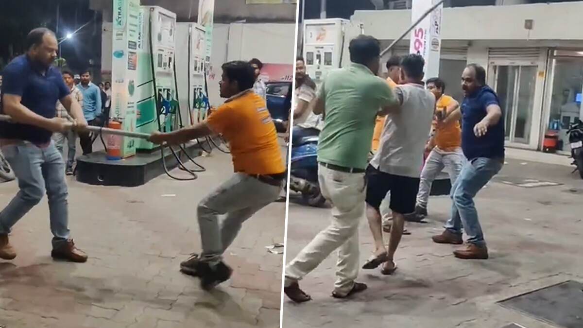 फिरोजाबाद में पेट्रोल पंप पर ग्राहक के साथ कर्मचारियों ने लाठी डंडों से की जमकर मारपीट.