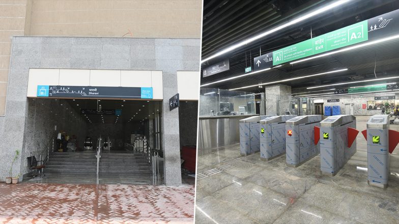 Mumbai Metro Update: BKC से वर्ली के बीच जल्द दौड़ेगी मेट्रो, देखें धारावी स्टेशन की तस्वीरें