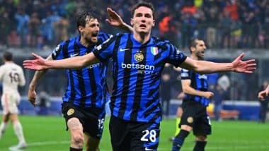 UEFA Champions League 2025: इंटर मिलान ने चैंपियंस लीग के सेमीफाइनल में की एंट्री, बायर्न म्यूनिख को 4-3 से हराया UEFA Champions League 2025: इंटर मिलान ने चैंपियंस लीग के सेमीफाइनल में की एंट्री, बायर्न म्यूनिख को 4-3 से हराया