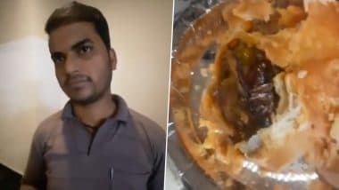 Cockroach in Samosa: ग्रेटर नोएडा में बीकानेर वाला के समोसे में मिला मरा हुआ कॉकरोच, देखें वायरल वीडियो