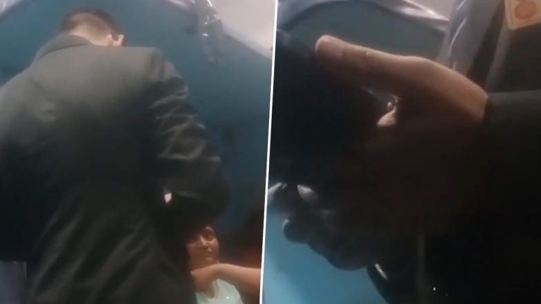 मैसूर-हुबली हम्पी एक्सप्रेस में कन्नड़ में बात करने का अनुरोध करने पर टीटीई ने यात्री को मारा थप्पड़, वीडियो आया सामने