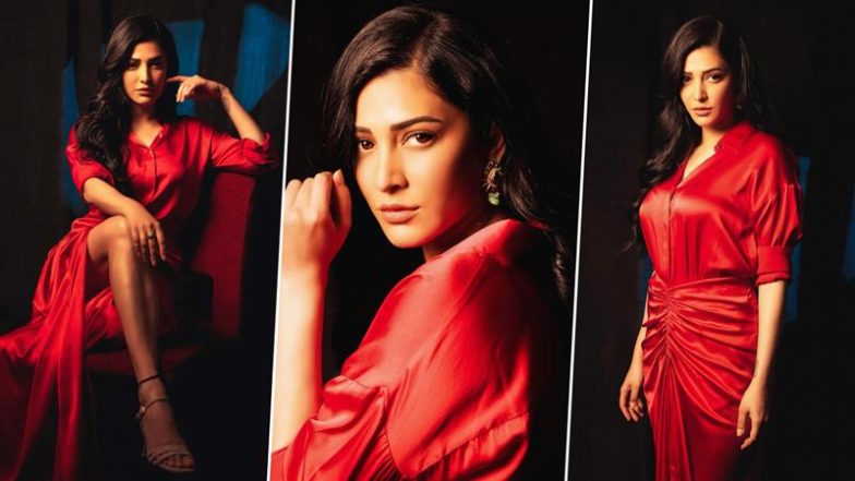 Shruti Haasan ने शेयर की बोल्ड रेड ड्रेस में हॉट तस्वीरें, फोटोशूट में दिखा ग्लैमर और एटीट्यूड (View Pics)
