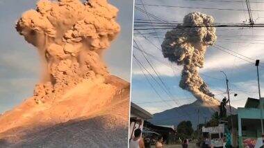 Philippines Volcano Eruption: फिलीपीन ज्वालामुखी से आसमान में राख का गुबार उठा, स्कूल बंद किए गए