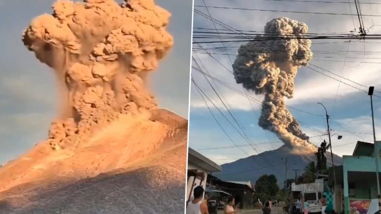 Philippines Volcano Eruption: फिलीपीन ज्वालामुखी से आसमान में राख का गुबार उठा, स्कूल बंद किए गए