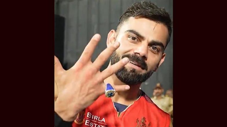 जॉन सीना ने विराट कोहली की &lsquo;यू कांट सी मी&rsquo; फोटो हीरे से जड़ी टी20 विश्व कप की अंगूठी के साथ शेयर की, देखें पोस्ट