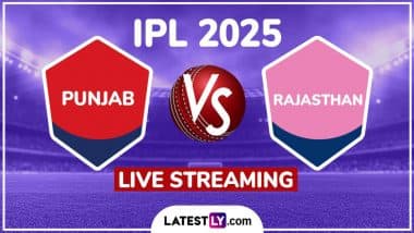 Where To Watch PBKS vs RR IPL 2025 Live Streaming: पंजाब किंग्स बनाम राजस्थान रॉयल्स खेला जाएगा आईपीएल का 18वां रोमांचक मुकाबला, जानिए कब, कहां और कैसे देखें लाइव प्रसारण