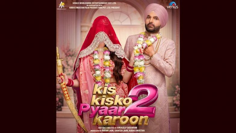 Kis Kis Ko Pyaar Karoon 2 के नए पोस्टर के साथ कपिल शर्मा ने फैंस को दी बैशाखी की बधाइयां, दिखी एक और रहस्यमयी दुल्हन (View Poster)