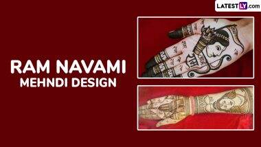 Ram Navami 2025 Mehndi Design: राम नवमी पर ये ट्रेडिशनल मेहंदी डिजाइन अपने हाथों में रचाएं, देखें ट्यूटोरियल