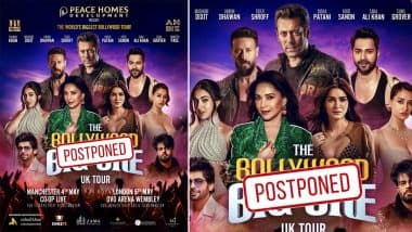 Salman Khan Postpones 'The Bollywood Big One': рд╕рд▓рдорд╛рди рдЦрд╛рди рдиреЗ 'рдж рдмреЙрд▓реАрд╡реБрдб рдмрд┐рдЧ рд╡рди' рдпреВрдХреЗ рдЯреВрд░ рдкреЛрд╕реНрдЯрдкреЛрди рдХрд┐рдпрд╛, рдХрд╢реНрдореАрд░ рдШрдЯрдирд╛ рдХреЗ рдмрд╛рдж рд▓рд┐рдпрд╛ рдлреИрд╕рд▓рд╛