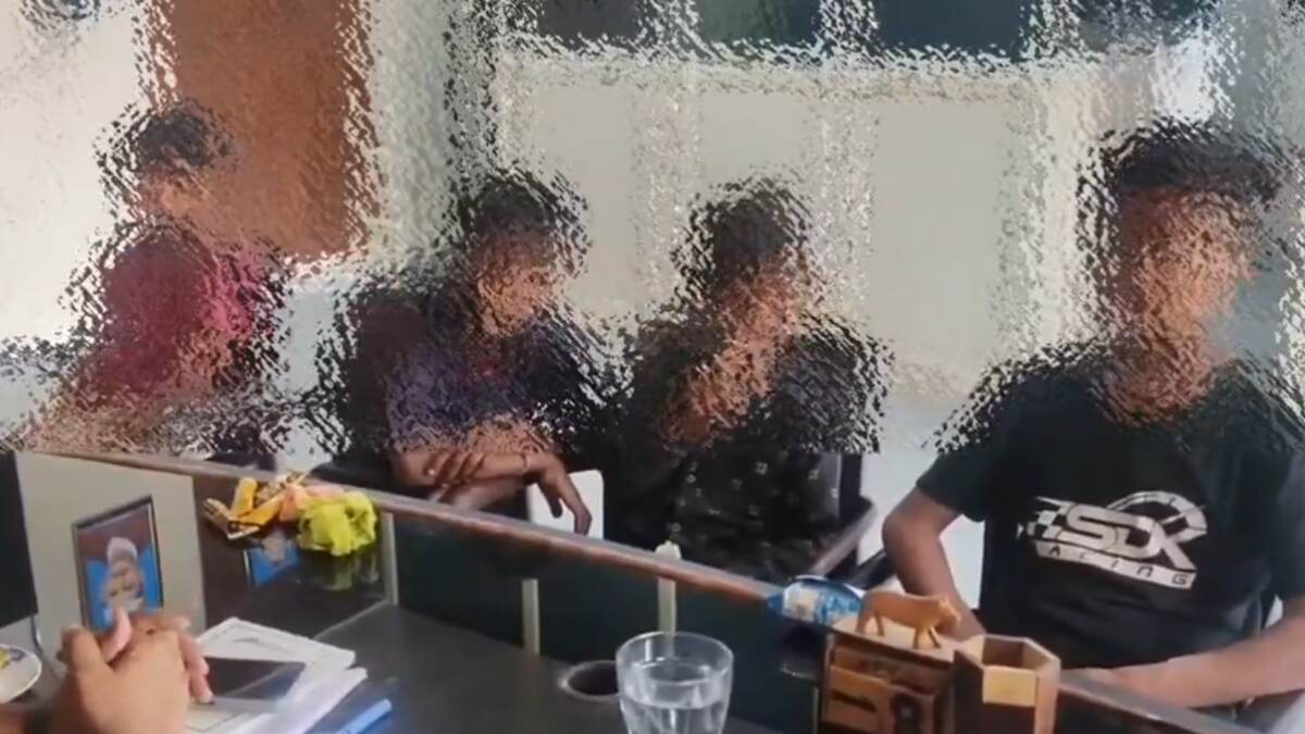 पुलिस ने नाबालिग बच्चों को ड्रग्स लेते हुए पकड़ा और उन्हें काउंसलिंग कर घर भेज दिया.