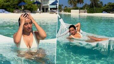 Neha Sharma ने व्हाइट स्विमसूट पहन बढ़ाई गर्मी, एक्ट्रेस की बोल्डनेस ने फैंस का छुड़ाया पसीना (View Pics)