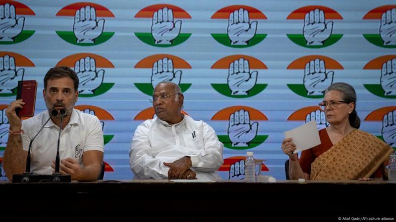 बीजेपी के गढ़ गुजरात में कांग्रेस का अधिवेशन
