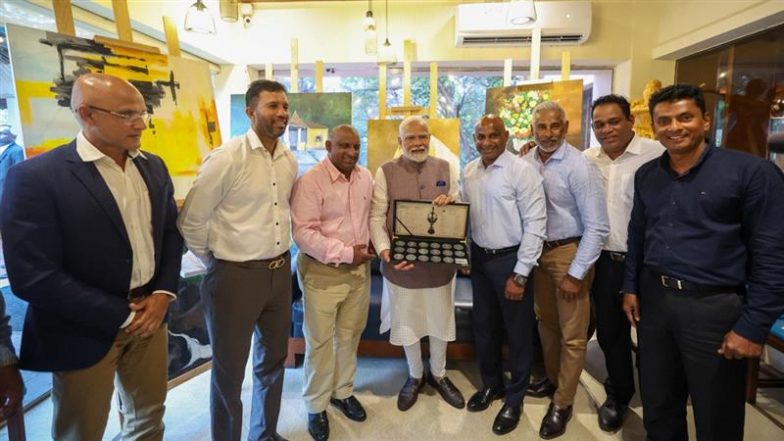 पीएम मोदी से मुलाकात को श्रीलंकाई क्रिकेट टीम के खिलाड़ियों ने बताया सुखद, मार्वन अटापट्टू ने कहा- एक सपना सच होने जैसा