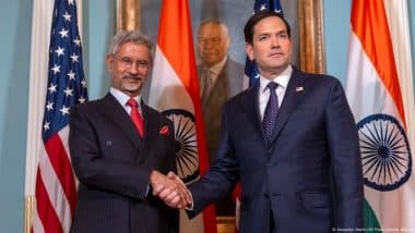 टैरिफ तनाव के बीच जयशंकर की अमेरिकी विदेश मंत्री से बात टैरिफ तनाव के बीच जयशंकर की अमेरिकी विदेश मंत्री से बात
