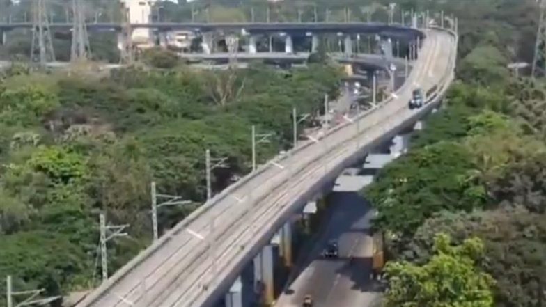 Mumbai Metro 2B Trial Run Video: मुंबई मेट्रो येलो लाइन टूबी का ट्रायल रन शुरू, मानखुर्द और चेंबूर के बीच चली ट्रेनें, देखें वीडियो