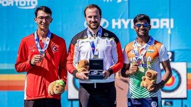 Archery World Cup 2025: तीरंदाजी विश्व कप में धीरज ने व्यक्तिगत में कांस्य पदज, पुरुष टीम ने जीता रजत Archery World Cup 2025: तीरंदाजी विश्व कप में धीरज ने व्यक्तिगत में कांस्य पदज, पुरुष टीम ने जीता रजत