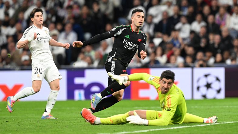 UEFA Champions League 2025: रियाल मैड्रिड को हराकर आर्सेनल ने चैंपियंस लीग के सेमीफाइनल में बनाई जगह, पेरिस सेंट-जर्मेन से होगा मुकाबला