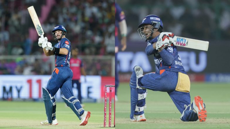 RR vs LSG, TATA IPL 2025 36th Match 1st Inning Scorecard: लखनऊ सुपर जायंट्स ने राजस्थान रॉयल्स को दिया 181 रनों का लक्ष्य, एडेन मार्कराम और आयुष बडोनी ने खेली धुआंधार पारी; यहां देखें पहली पारी का स्कोरकार्ड
