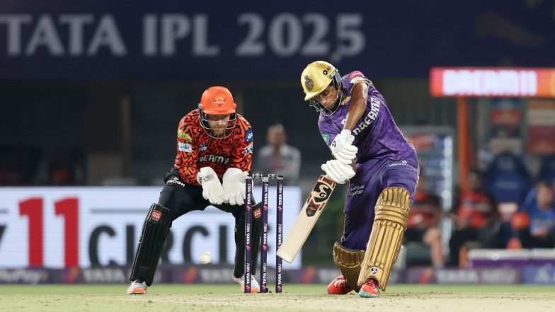 KKR vs SRH, Angkrish Raghuvanshi Fifty: युवा बल्लेबाज अंगकृष रघुवंशी ने जड़ा शानदार अर्धशतक, सनराइजर्स हैदराबाद की टीम को विकेट की तलाश