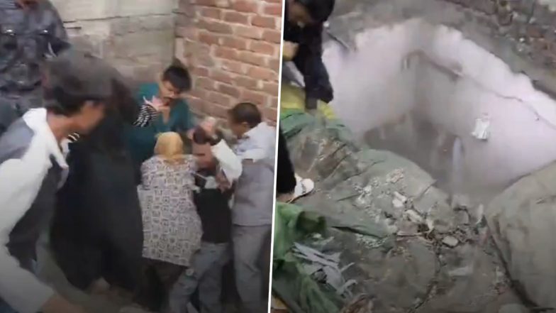 VIDEO: ठाणे के भिवंडी में दो परिवारों के बीच छत पर मारपीट, देखते ही देखते टूटने से धड़ाम से नीचे गिरे