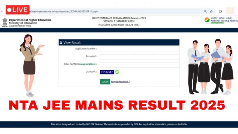 JEE Main Result 2025: जेईई मेन 2025 सेशन 2 का रिजल्ट जारी, 24 छात्रों का 100 पर्सेंटाइल, यहां Cut-Off लिस्ट