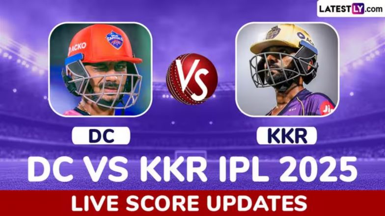 DC vs KKR TATA IPL 2025 Scorecard: दिल्ली कैपिटल्स बनाम कोलकाता नाइट राइडर्स के मैच का स्कोरकार्ड Live