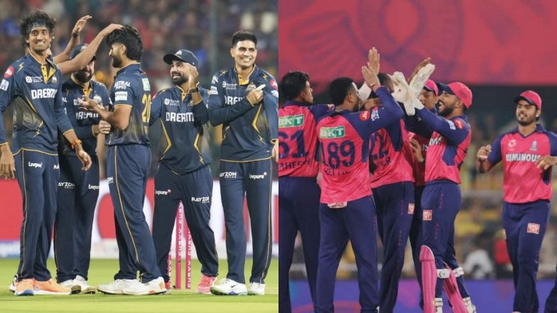 RR vs GT IPL 2025 Toss Update And Live Scorecard: राजस्थान रॉयल्स ने टॉस जीतकर पहले गेंदबाजी करने का किया फैसला, यहां एक क्लिक पर देखें लाइव स्कोरकार्ड