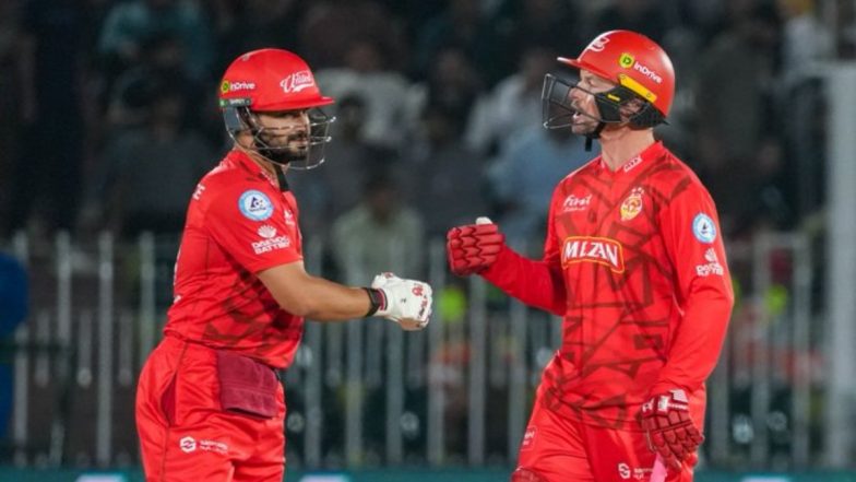 ISL vs LAH PSL 2025 Scorecard: इस्लामाबाद यूनाइटेड ने लाहौर कलंदर्स को 8 विकेट से हराया, जेसन होल्डर ने की घातक गेंदबाज़ी, यहां देखें मैच का स्कोरकार्ड