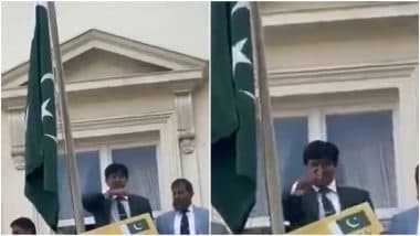VIDEO: लंदन में भारतीय प्रदर्शनकारियों को गला रेतने की धमकी! पाकिस्तानी सैन्य अधिकारी के इशारे से मचा बवाल VIDEO: लंदन में भारतीय प्रदर्शनकारियों को गला रेतने की धमकी! पाकिस्तानी सैन्य अधिकारी के इशारे से मचा बवाल
