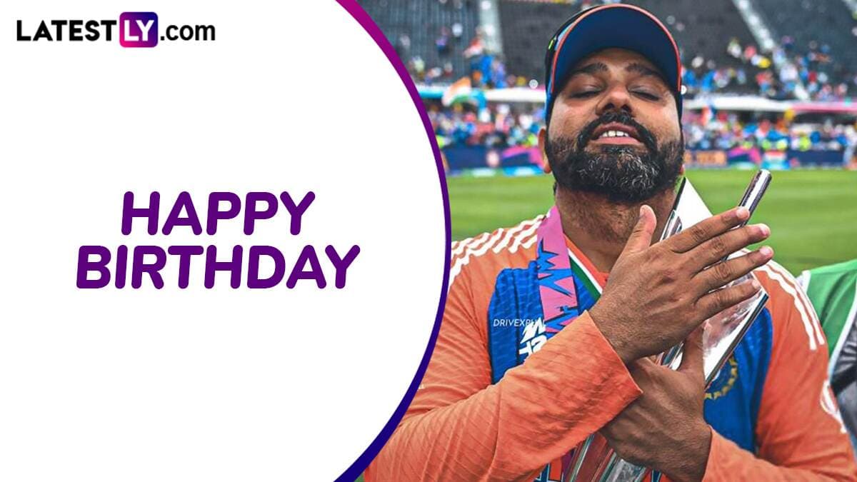 Rohit Sharma Birthday Special: 38वें जन्मदिन पर रोहित शर्मा को सलाम! जानिए अंतरराष्ट्रीय क्रिकेट में हिटमैन के नाम दर्ज 6 ऐतिहासिक रिकॉर्ड Rohit Sharma Birthday Special: 38वें जन्मदिन पर रोहित शर्मा को सलाम! जानिए अंतरराष्ट्रीय क्रिकेट में हिटमैन के नाम दर्ज 6 ऐतिहासिक रिकॉर्ड