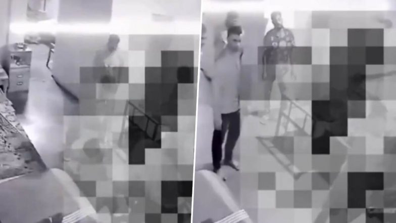 Nelamangala Rehab Center Video: बेंगलुरु के नेलमंगला रिहैब सेंटर में वार्डन के कपड़े धोने से मना करने पर स्टाफ ने मरीज को बेरहमी से पीटा, वारदात CCTV में कैद, सभी आरोपी गिरफ्तार